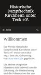 Mobile Screenshot of historischedampftechnik.de