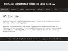 Tablet Screenshot of historischedampftechnik.de